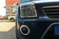 Ford Connect 2010-2013 гг. Окантовки на противотуманные фары (2 шт, пластик) фото 1