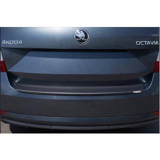 Накладка на Задний Бампер EuroCap (SD, ABS) Skoda Octavia III A7 2013-2019 гг. фото 1