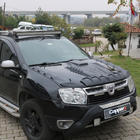 Renault Duster 2008–2017 гг. Накладка на капот (ABS) фото 3