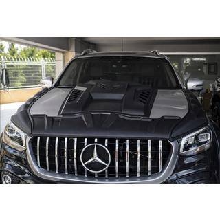 Накладка на капот (ABS) фото 1