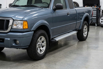 Ford Ranger 2002-2006 гг. Боковые Подножки Maya V2 (2 шт., Алюминий) фото 1