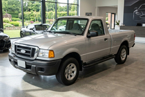 Ford Ranger 2002-2006 гг. Боковые пороги Bosphorus Black (2 шт., алюминий) фото 1