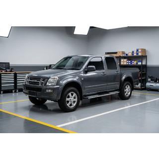 Боковые Подножки Tayga V2 (2007-2012, 2 шт., Алюминий) Isuzu D-Max 2002-2011 гг. фото 1