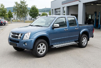 Isuzu D-Max 2002-2011 гг. Боковые Подножки Rainbow (2007-2012, 2 шт., Алюминий) фото 1