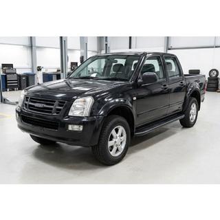 Боковые Подножки Bosphore Black (2007-2012, 2 шт., Алюминий) Isuzu D-Max 2002-2011 гг. фото 1