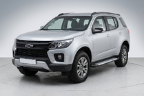 Chevrolet Trailblazer 2012-2019 гг. Боковые пороги Allmond Grey (2 шт., алюминий) фото 1