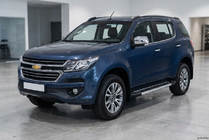 Chevrolet Trailblazer 2012-2019 гг. Боковые пороги RedLine V1 (2 шт., алюминий) фото 1
