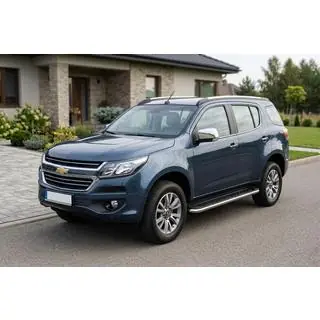 Боковые Подножки Maydos V1 (2 шт., Алюминий и Нержавейка) Chevrolet Trailblazer 2012-2019 гг. фото 1