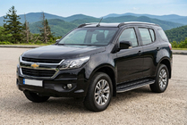 Chevrolet Trailblazer 2012-2019 гг. Боковые Подножки Duru (2 шт., Алюминий) фото 1