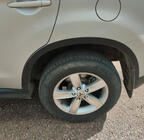 Расширители арок 2012-2016 (4 шт, черные, ABS-пластик) фото 2