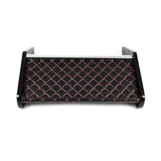 Полка на панель (Черная с красной строчкой) Volkswagen Crafter 2006-2016 гг. фото 4