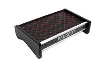 Peugeot Boxer 2006-2025 гг. Полка на панель (Черная с красной строчкой) фото 3