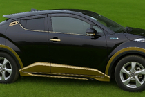 Toyota C-HR 2016-2023 гг. Комплект обвеса (грунтованный под покраску) фото 3