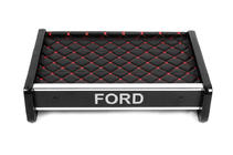 Полка на панель (Черная с красной строчкой) фото 2