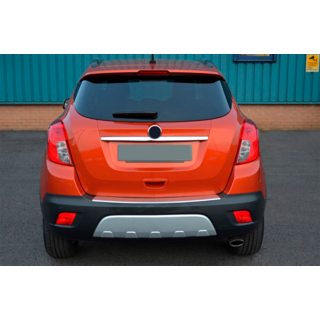 Накладка на задний бампер OmsaLine (2012-2016, нержавейка) фото 3