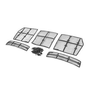 Защитная сетка на решетку радиатора (2016+) Toyota Land Cruiser 200 2007-2021 гг. фото 1