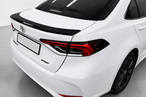 Toyota Corolla 2019- гг. Спойлер 1234 Upgrade (ABS-пластик) фото 1