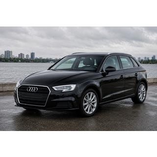 Рейлинги на крышу (2 шт, алюминий) Audi A3 2012-2020 гг. фото 2