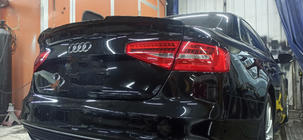 Спойлер HongHang (ABS, Черный Глянец) фото 1 Спойлер HongHang (ABS, Черный Глянец) фото 1