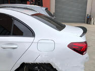 Mercedes A-сlass W177 2018- гг. Спойлер Lip (1234 Upgrade, Черный) фото 1