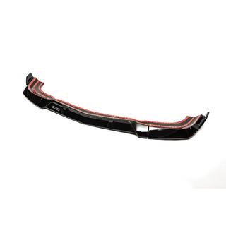 Передний лип для 1234 Upgrade (2011-2014) Черный Mercedes C-class W204 2007-2015 гг. фото 2