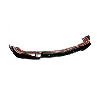 Передний лип для 1234 Upgrade (2011-2014) Черный Mercedes C-class W204 2007-2015 гг. фото 3