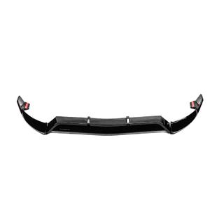 Передний лип V2 1234 Upgrade (черный, 2014-2018) Mercedes C-сlass W205 2014-2021 гг. фото 3
