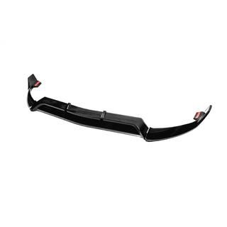 Передний лип V2 1234 Upgrade (черный, 2014-2018) Mercedes C-сlass W205 2014-2021 гг. фото 2