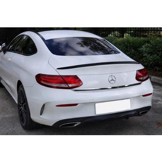 Спойлер для Coupe (1234 Upgrade, черный) Mercedes C-сlass W205 2014-2021 гг. фото 1