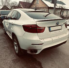 BMW X6 E71 2008–2014 гг. Спойлер Lip (1234 Upgrade, Черный) фото 2