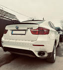 BMW X6 E71 2008–2014 гг. Спойлер Lip (1234 Upgrade, Черный) фото 1