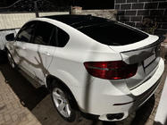 BMW X6 E71 2008–2014 гг. Спойлер Lip (1234 Upgrade, Черный) фото 5