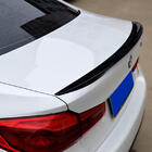 BMW 5 серия G30/G31 2017-2023 гг. Спойлер M-Performance V1 (1234 Upgrade, Черный) фото 8