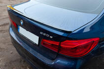 BMW 5 серия G30/G31 2017-2023 гг. Спойлер M-Performance V1 (1234 Upgrade, Черный) фото 2