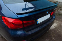 BMW 5 серия G30/G31 2017-2023 гг. Спойлер M-Performance V1 (1234 Upgrade, Черный) фото 1