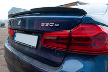 BMW 5 серия G30/G31 2017-2023 гг. Спойлер M-Performance V1 (1234 Upgrade, Черный) фото 4