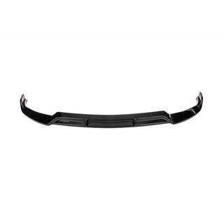 Передний лип V2 1234 Upgrade (черный, 2018-2021) Mercedes C-сlass W205 2014-2021 гг. фото 4