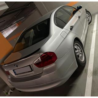 Спойлер HongHang V2 (ABS, Черный Глянец) BMW 3 серия E90/E91 2005-2011 гг. фото 1