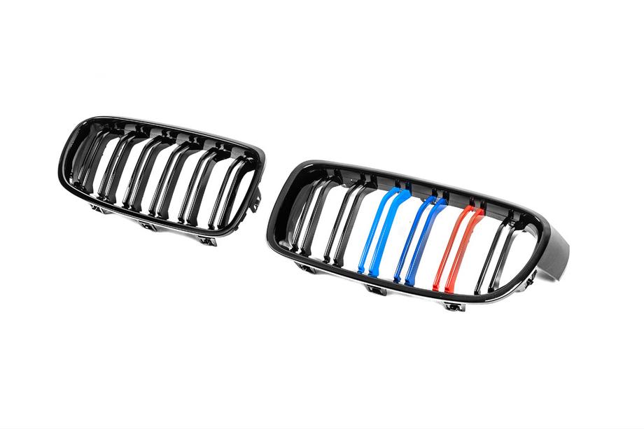 BMW 3 серия F30/F31 2012-2019 гг. Решетки радиатора M-Look (M-Color) Фото 6