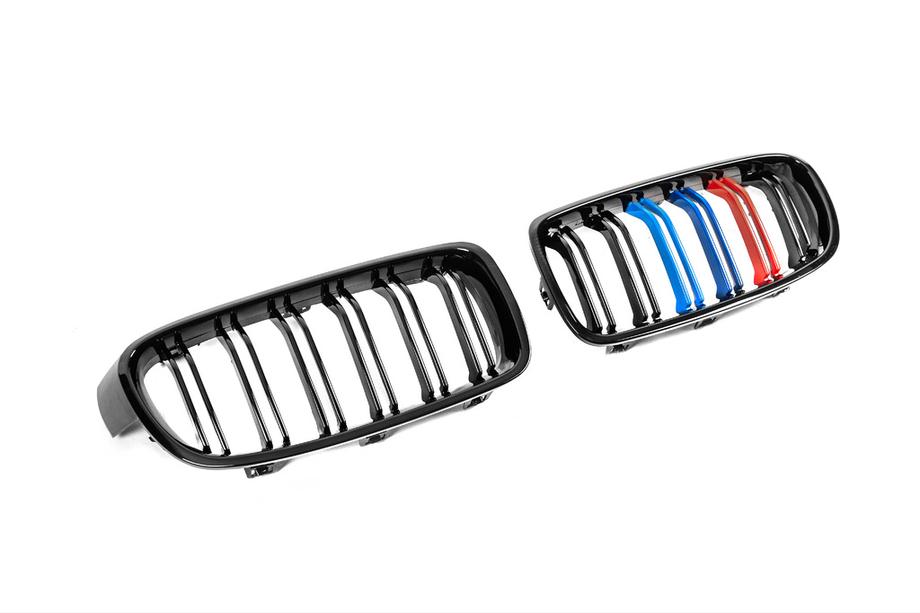 BMW 3 серия F30/F31 2012-2019 гг. Решетки радиатора M-Look (M-Color) Фото 5