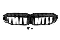 BMW 3 серия G20/G21 2018- гг. Решетки M-Look V2 (2018-2022, Черный Глянец) фото 7