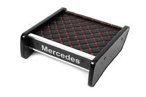 Mercedes Vito W638 1996-2003 гг. Полка на панель (Черная с красной строчкой) фото 1