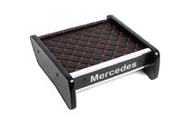 Mercedes Vito W638 1996-2003 гг. Полка на панель (Черная с красной строчкой) фото 3