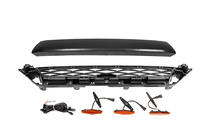 Решетка радиатора Design 2020 (с LED) фото 1