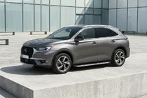 DS 7 Crossback 2017-2022 гг. Боковые Подножки BlackLine (2 шт., Алюминий) фото 1