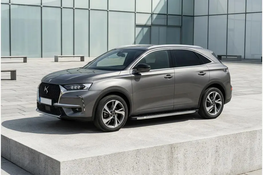 DS 7 Crossback 2017-2022 гг. Боковые Подножки BlackLine (2 шт., Алюминий) Image