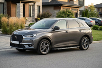 DS 7 Crossback 2017-2022 гг. Боковые пороги RedLine V1 (2 шт., алюминий) фото 1