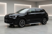DS 7 Crossback 2017-2022 гг. Боковые Подножки Vision New Grey (2 шт., Алюминий) фото 1