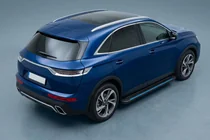 DS 7 Crossback 2017-2022 гг. Боковые Подножки Maya Blue (2 шт., Алюминий) фото 1