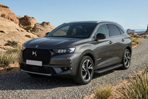 DS 7 Crossback 2017-2022 гг. Боковые пороги Bosphorus Black (2 шт., алюминий) фото 1
